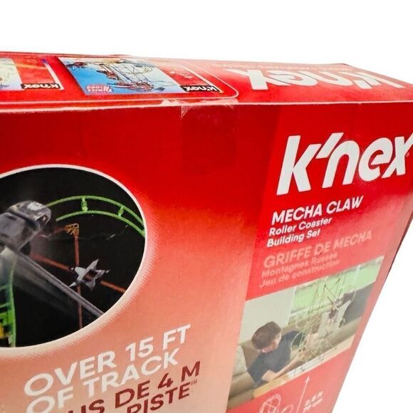 K’nex Mecha Claw Thrill Rides Building Set 305 Pieces - 2 1/2 ‘ tall - NEW - Picture 6 of 9